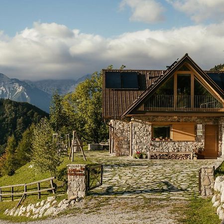 Eco Chalet Astramontana Tolmin Exteriör bild
