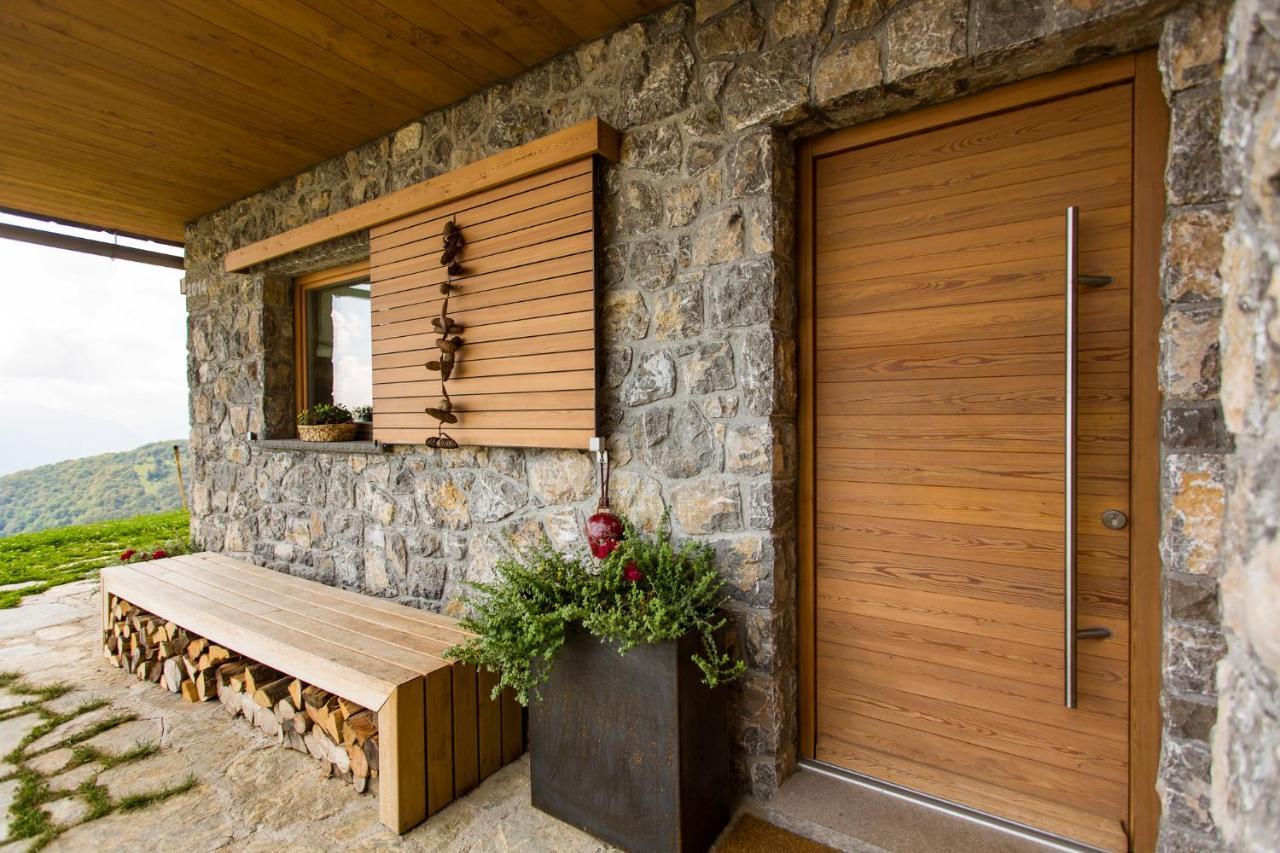 Eco Chalet Astramontana Tolmin Exteriör bild