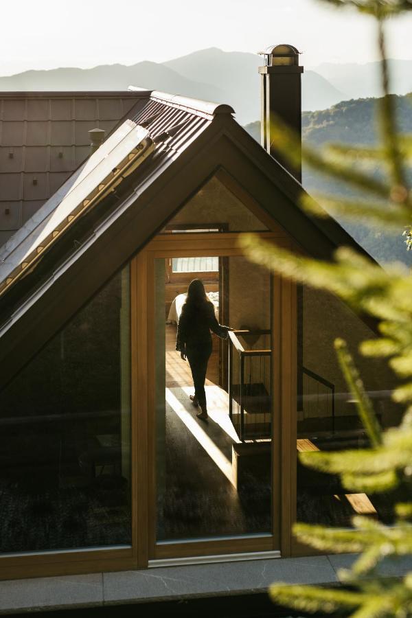 Eco Chalet Astramontana Tolmin Exteriör bild