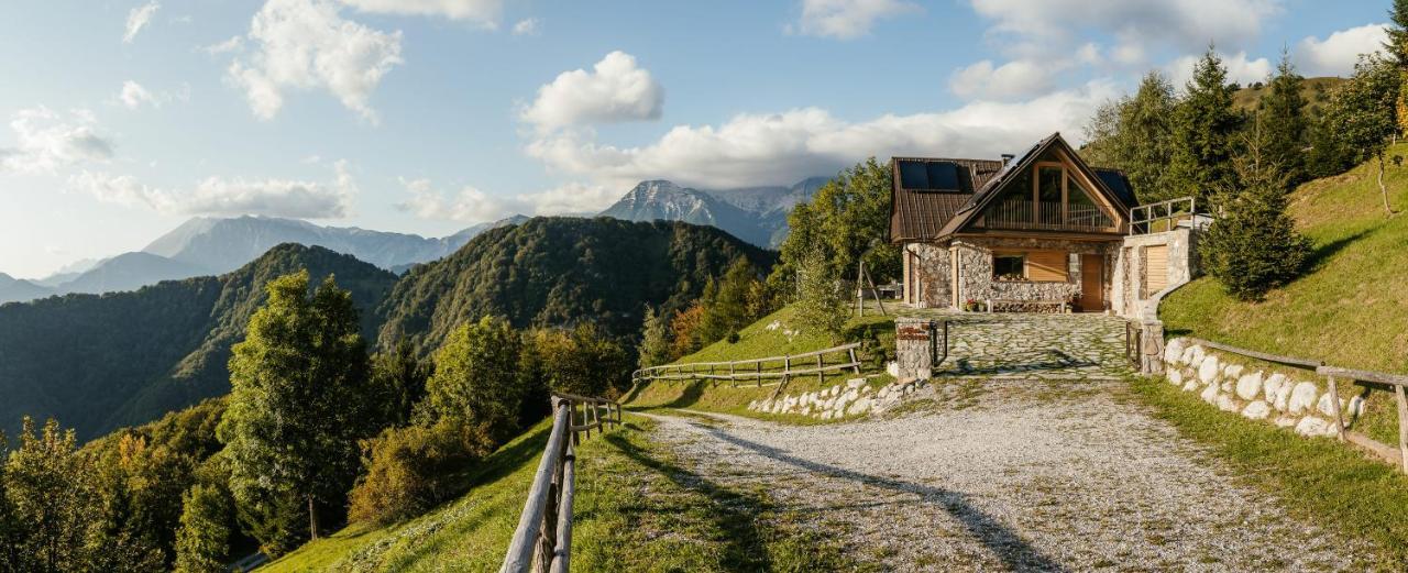 Eco Chalet Astramontana Tolmin Exteriör bild
