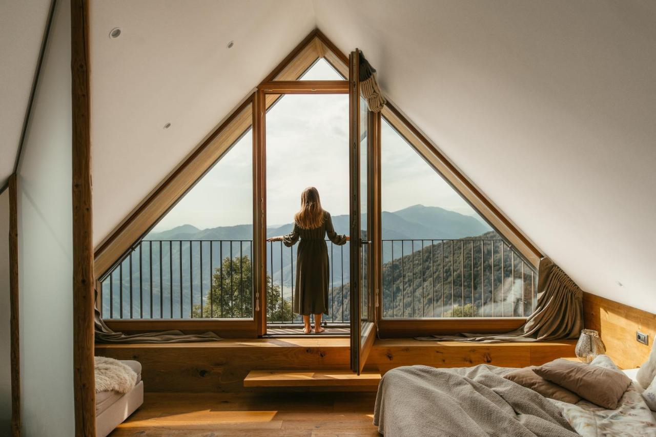 Eco Chalet Astramontana Tolmin Exteriör bild